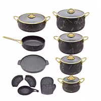 سرویس پخت و پز 16 پارچه بی.وی.کی مدل ماربل کد 1_715516