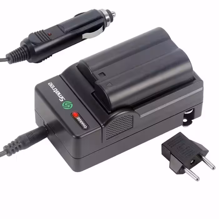 کیت شارژر فندکی و AC دوربین نیکون اسماتری مدل EN-EL15 AC