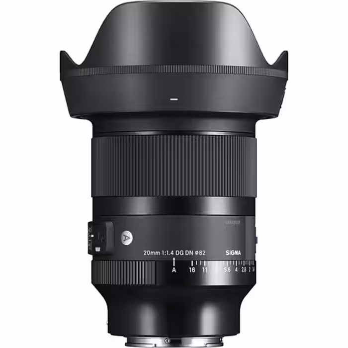 لنز سیگما مانت سونی Sigma 20mm f/1.4 DG DN Art Lens for Sony E