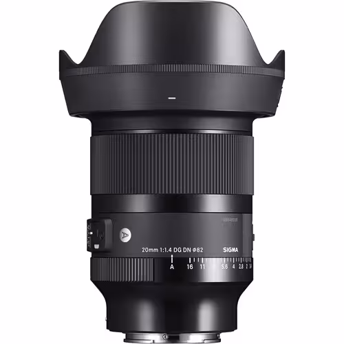 لنز سیگما مانت سونی Sigma 20mm f/1.4 DG DN Art Lens for Sony E