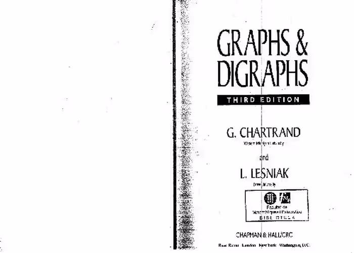 خرید و دانلود نسخه کامل کتاب Graphs and Digraphs