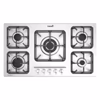 اجاق گاز صفحه ای استیل تورینو پلاس مدل TS-505