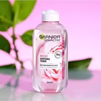 تونر بوتانیکال گل رز گارنیر 200 میل                GARNIER BOTANICAL TONER WITH ROSE WATER
