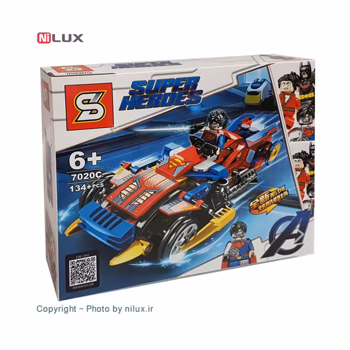 ساختنی اس وای سری Super Heroes کد 7020C