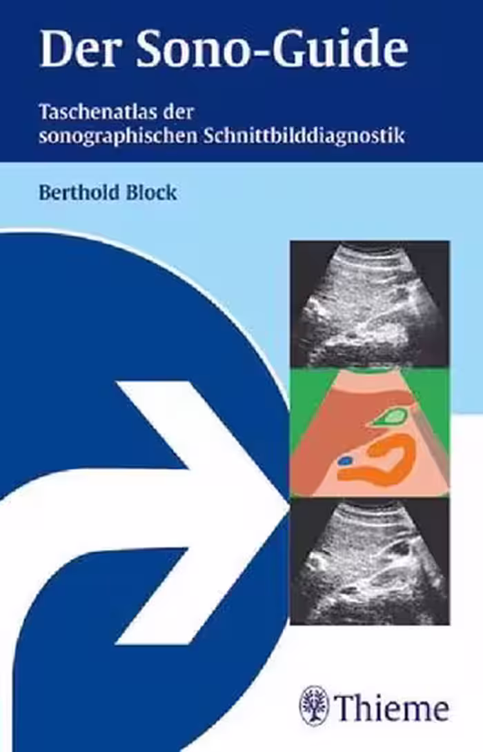 خرید و دانلود نسخه کامل کتاب Der Sono-Guide: Taschenatlas der sonographischen Schnittbilddiagnostik