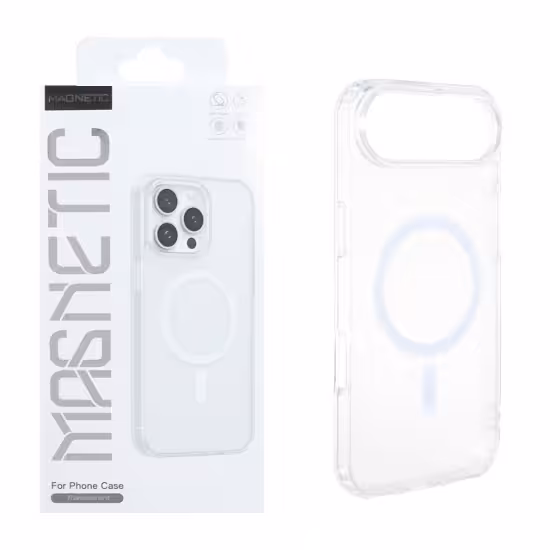 قاب گوشی موبایل مگنتیک مدل دور ژله ای مگ سیف دار