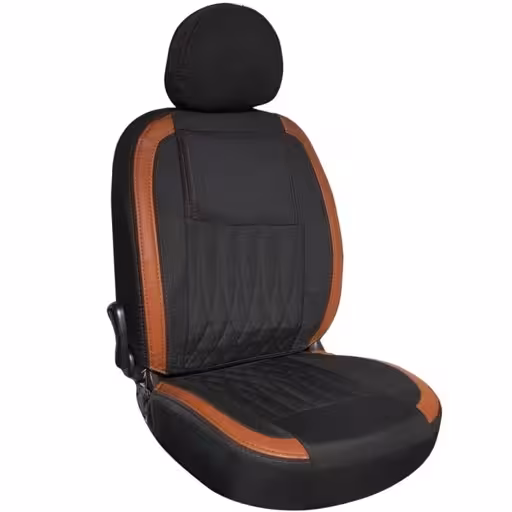خرید روکش صندلی دنا سوشیانت جودون مدل نیل مشکی نوار عسلی | اتوموبی