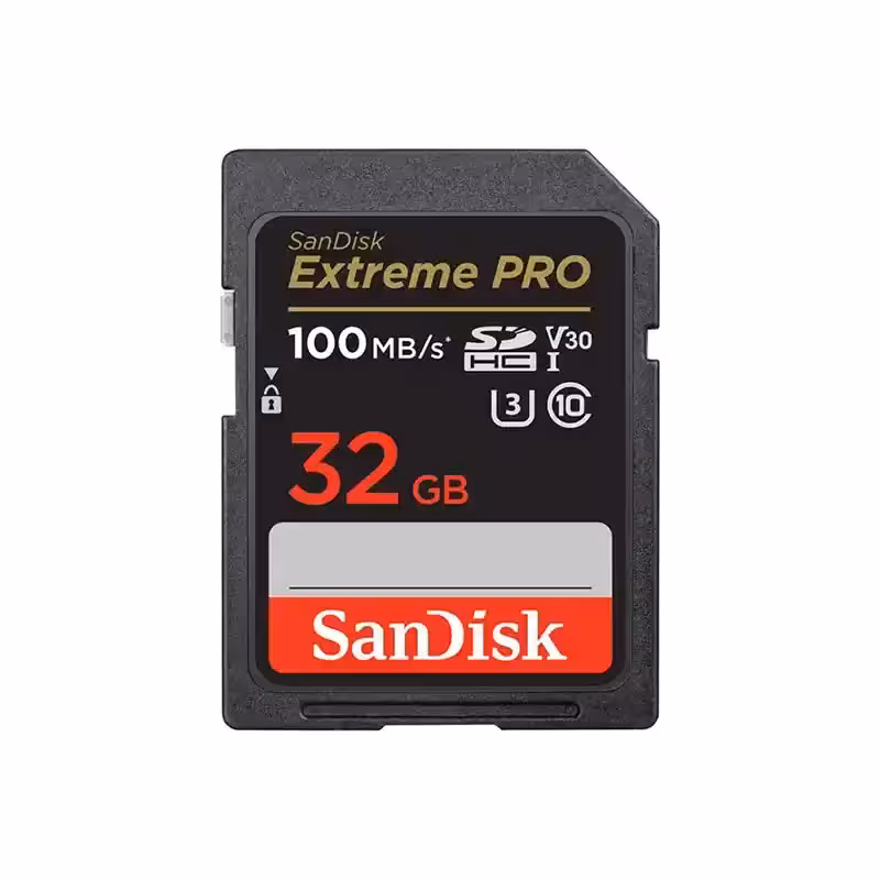 کارت حافظه اس دی سن دیسک 32 گیگ SanDisk Extreme PRO 100MB/s