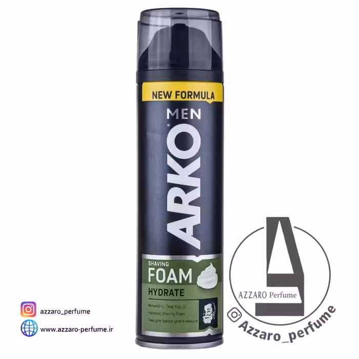فوم اصلاح آرکو من مدل Hydrate حجم 200 میلی لیتر