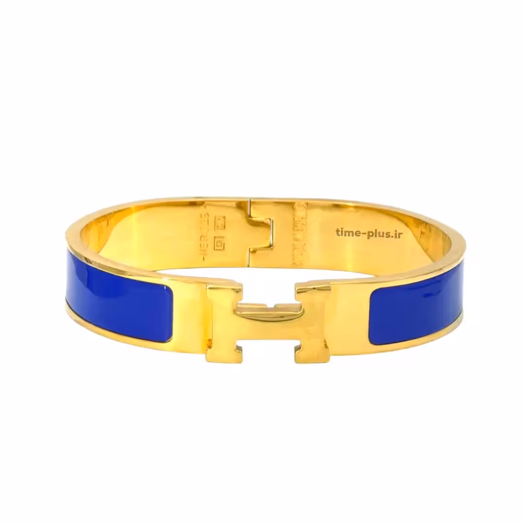دستبند هرمس آبی کاربنی