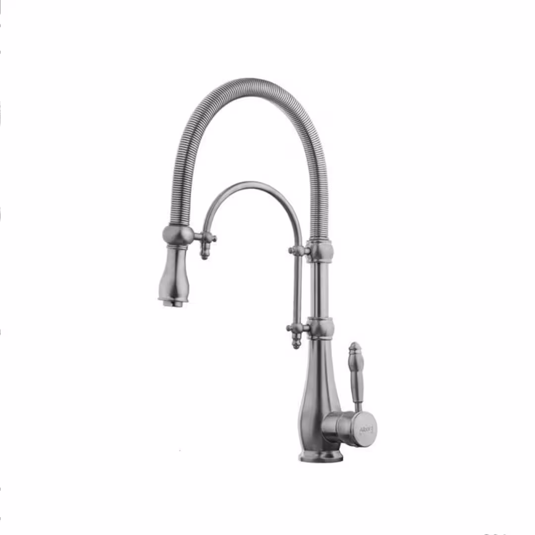 شیر ظرفشویی دومنظوره البرز روز مدل کاترین استیل مات