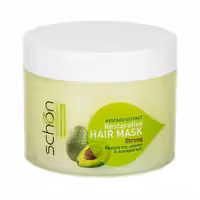 ماسک مو کاسه ای آووکادو شون|schon avocado hair mask