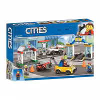 لگو تعمیرگاه و کارواش مدل Cities کد 11391