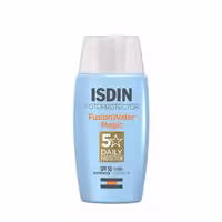 ضدآفتاب فیوژن واتر مجیک بی‌رنگ SPF50 ایزدین