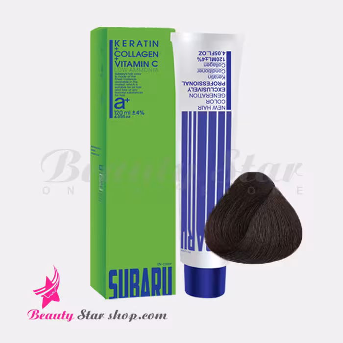 رنگ مو قهوه ای خیلی تیره سوبارو شماره 2.0 حجم 120 میلی لیتر