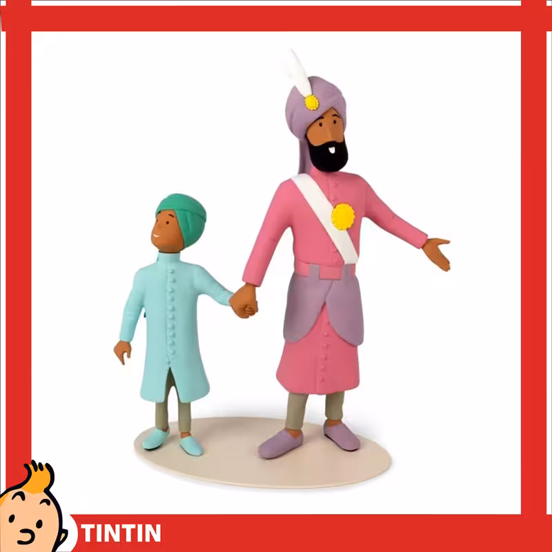 فیگور موزه خیالی شماره 19، مهاراجه و پسرش