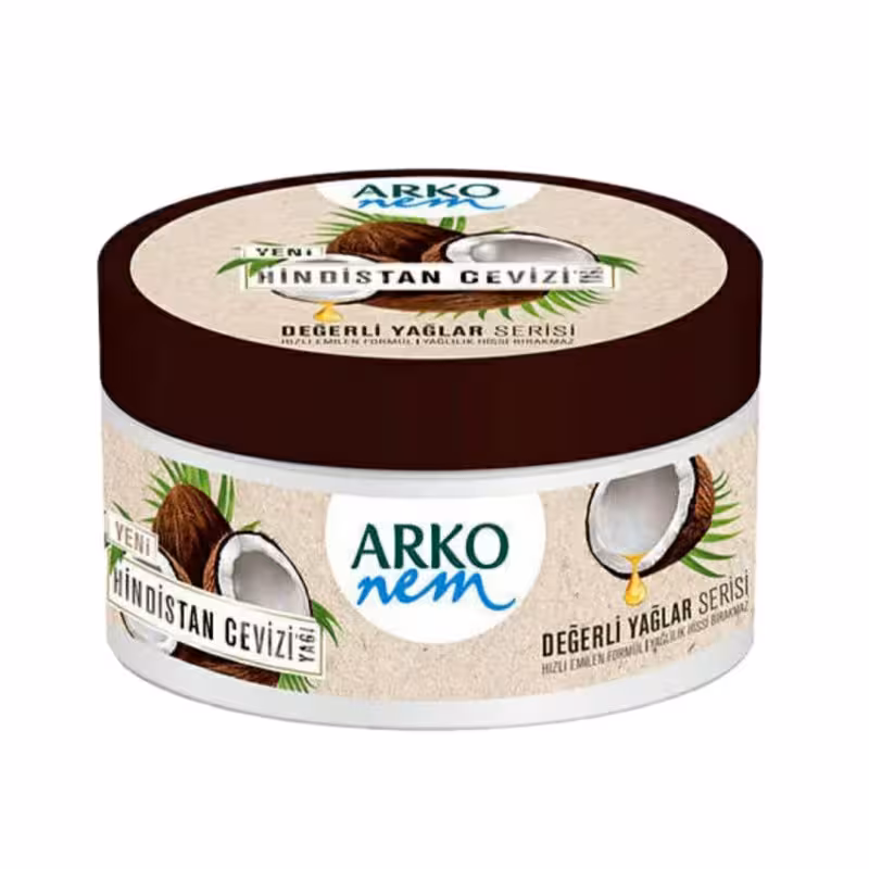 کرم مرطوب کننده آرکو نم مدل نارگیل حجم 250 میلی لیتر