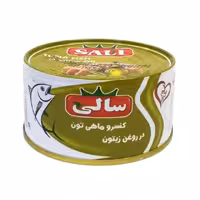 کنسرو تن ماهی در روغن زیتون سالی 180 گرمی