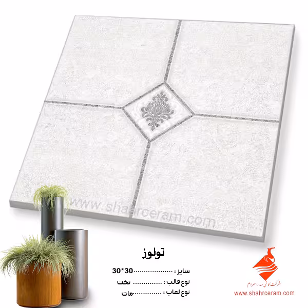 سرامیک تولوز 30*30 صدرا سرام