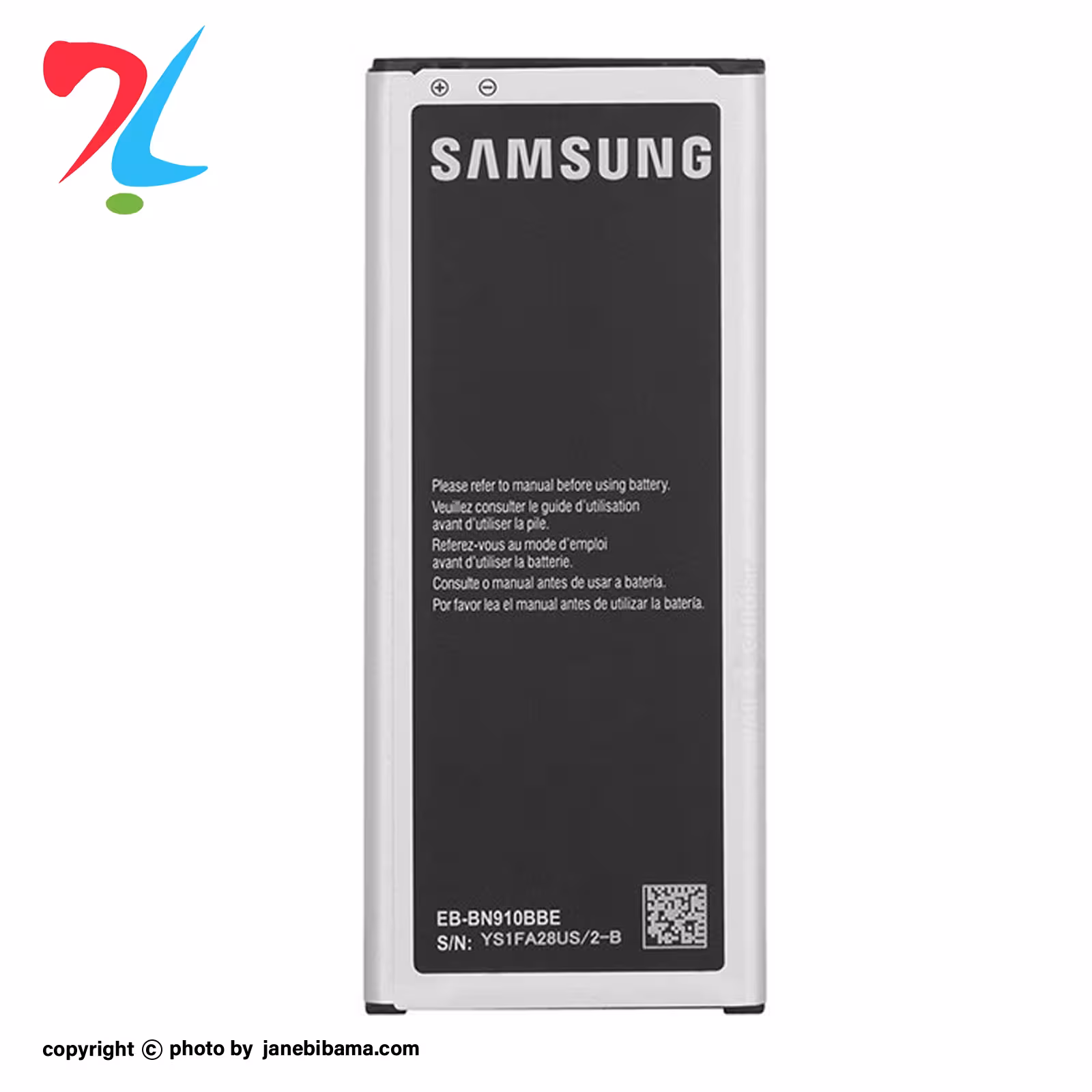 باتری موبایل اورجینال سامسونگ مدل EB-BN910BBE 3220 mAH  مناسب برای SAM NOTE 4 با گارانتی 6 ماهه