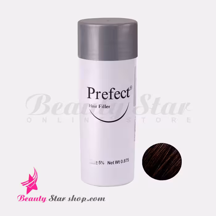پودر پرپشت کننده موی سر پرفکت قهوه ای تیره کد 3 حجم 50 گرم