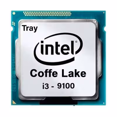 پردازنده بدون باکس اینتل مدل Core i3 9100