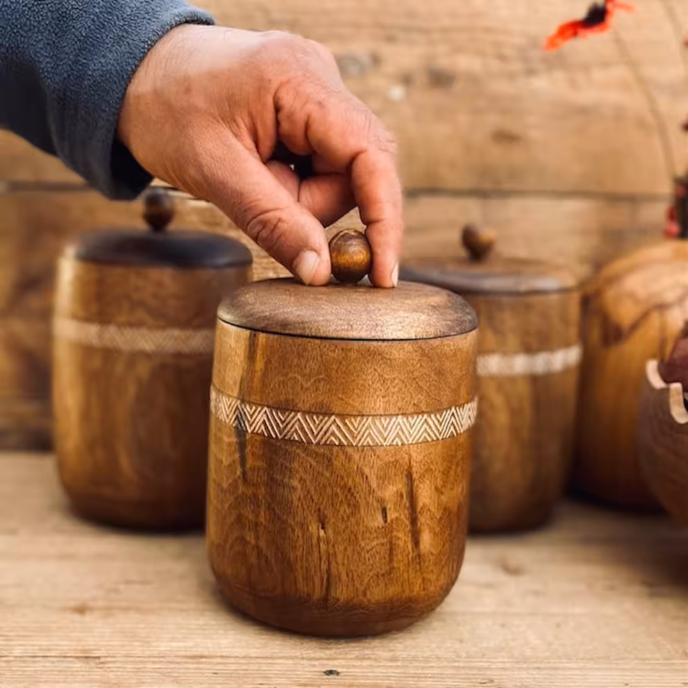 بانکه چوبی سه عددی مدل بینه کد 1080