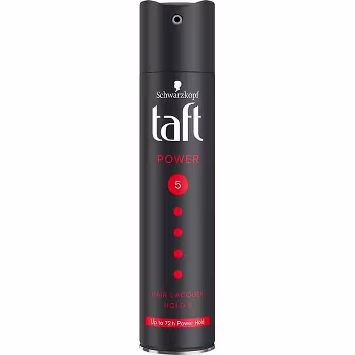 اسپری حالت دهنده موی تافت taft Power 5 حجم 250 میلی لیتر