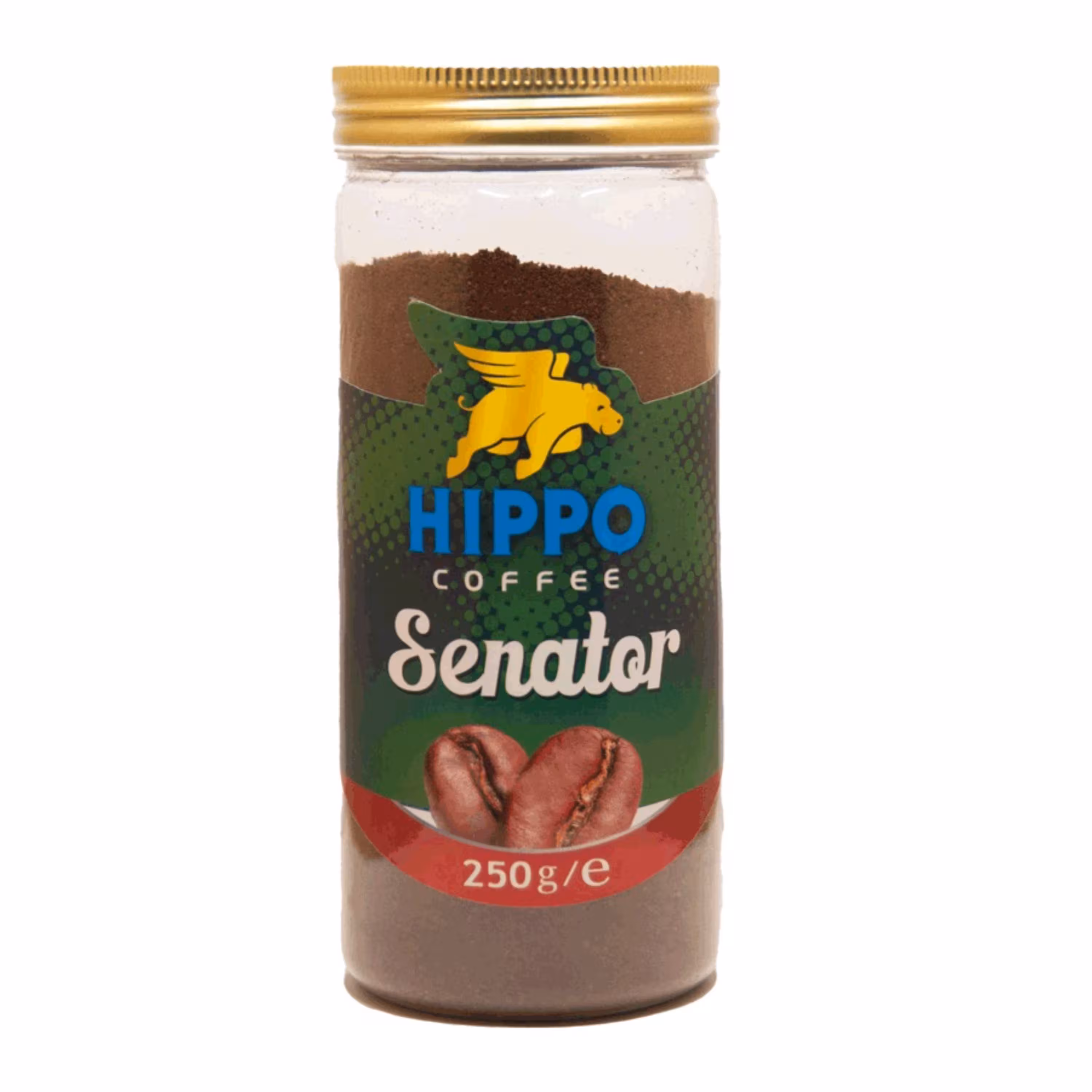 قهوه اسپرسو ربوستا غالب 250 گرمی سناتور هیپو