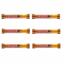 شکلات آلبنی با لایه کارامل اولکر – 52 گرم بسته 6 عددی