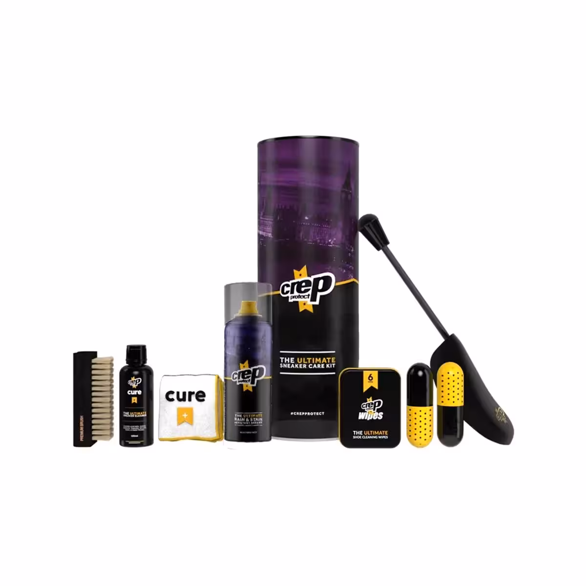 کیت تمیزکننده و پاک کننده و مراقبت از کفش کرپ CREP THE ULTIMATE SNEAKER CARE KITفیلتنثرل 