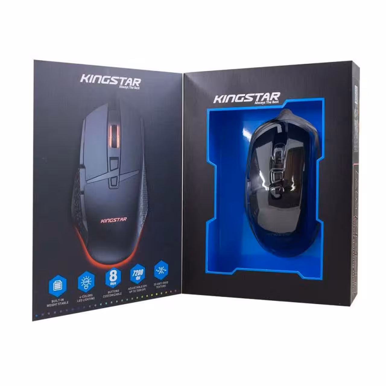 ماوس مخصوص بازی کینگ استار مدل KM365G