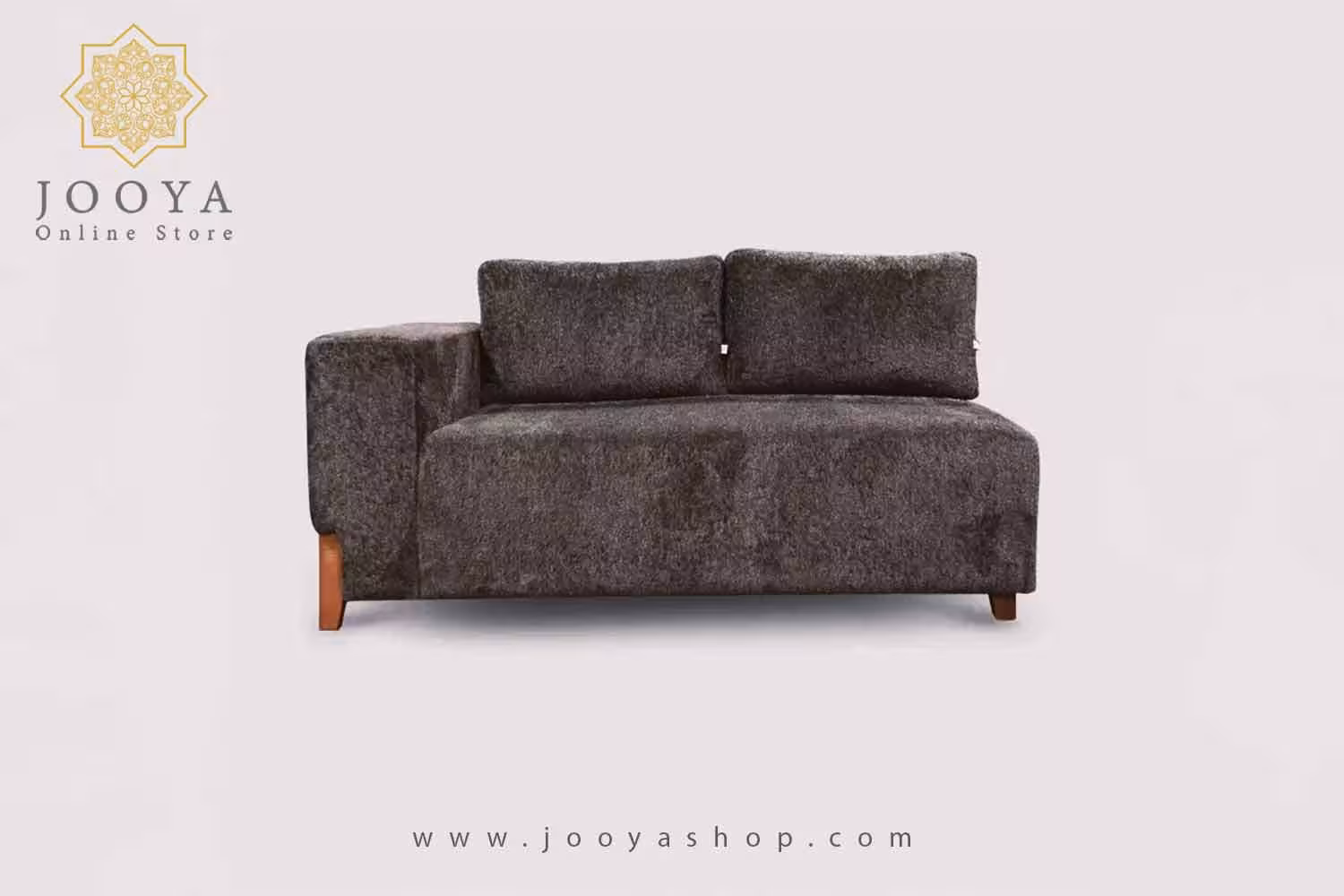 مبل ال راحتی دونفره الین سبز یشمی