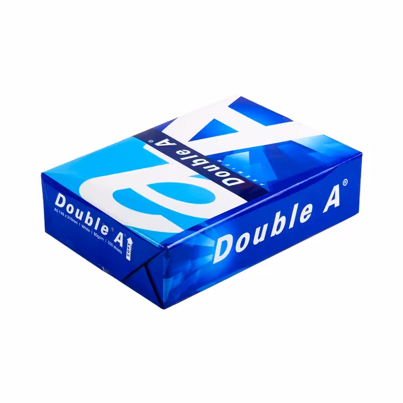 کاغذ A5 دابل آ مدل پرمیوم بسته 500 عددی