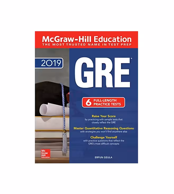 کتاب McGraw Hill Education GRE 2019 5th Edition جی ار ای ویرایش پنجم