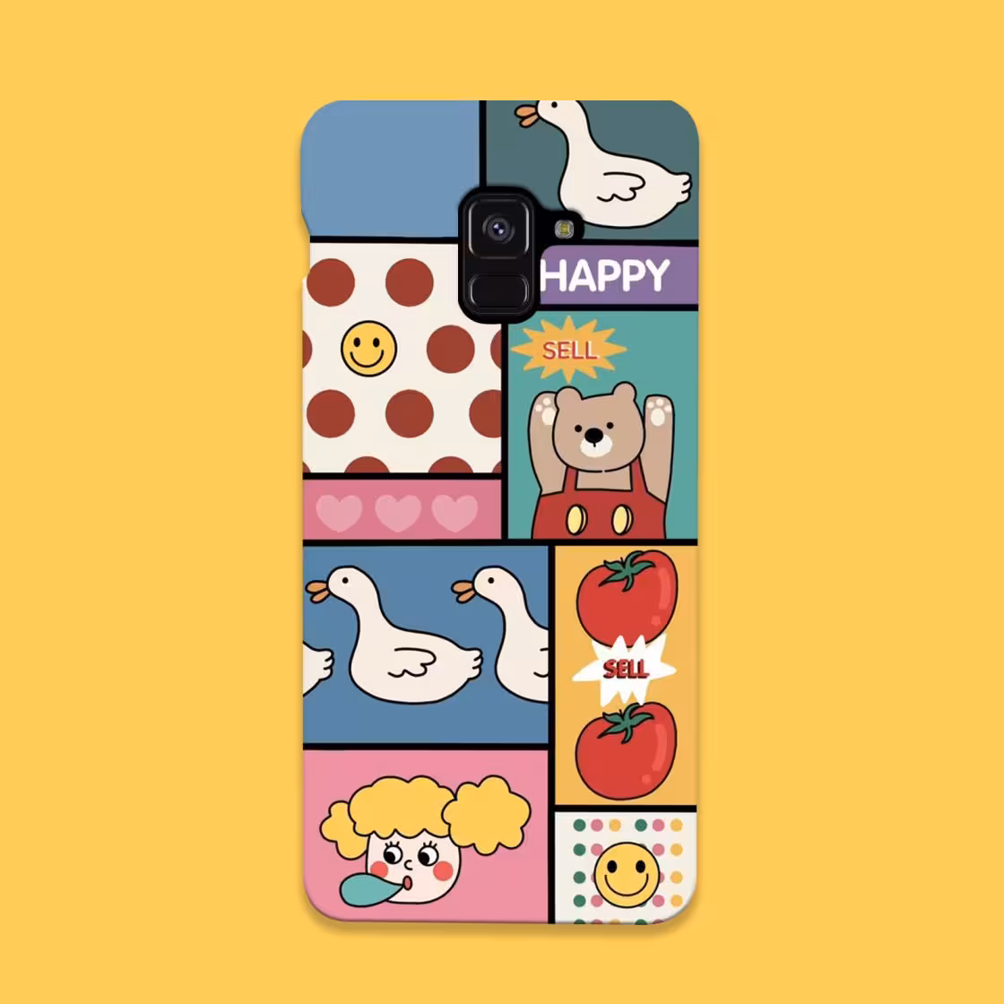 کاور گارد قاب مناسب برای گوشی موبایل سامسونگ A8 PLUS 2018-کد 2120