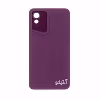 قاب ژله ای Porsche Design محافظ لنزدار مناسب برای Samsung A01 Core-بنفش