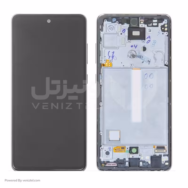 تاچ و ال سی دی با فریم اصلی شرکتی  سامسونگ (Service Pack) مدل  LCD Samsung A52S   F / A528