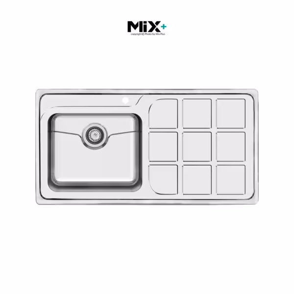سینک ظرفشویی میکس پلاس مدل 7032P45