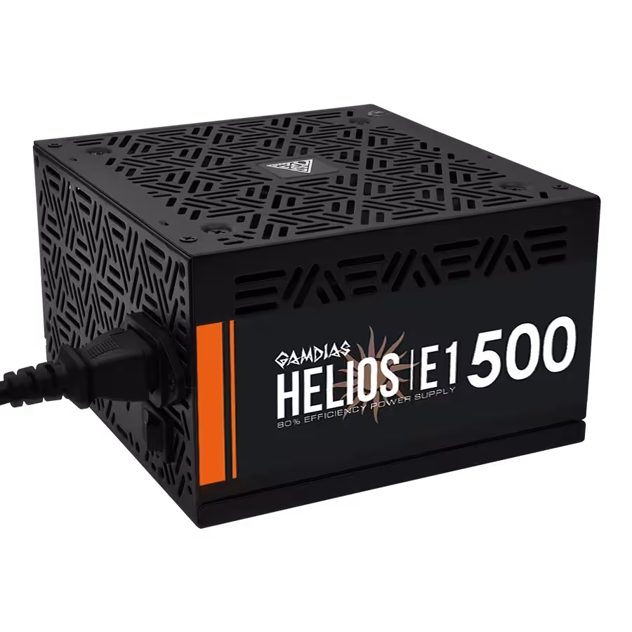 قیمت   مشخصات پاور – منبع تغذیه مشکی GAMDIAS HELIOS E1-500 | تکاف