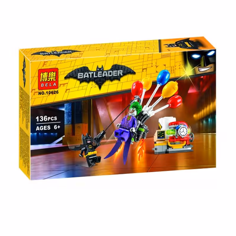 ساختنی لگو بتمن و جوکر برند Bela کد 10626