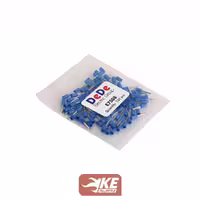 وایرشو تکی روکشدار سایز 0.75 آبی E7508 بسته 100 عددی DeDe