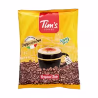 پودر قهوه فوری کاپوچینو بدون شکر تیمز 20 عددی Tims