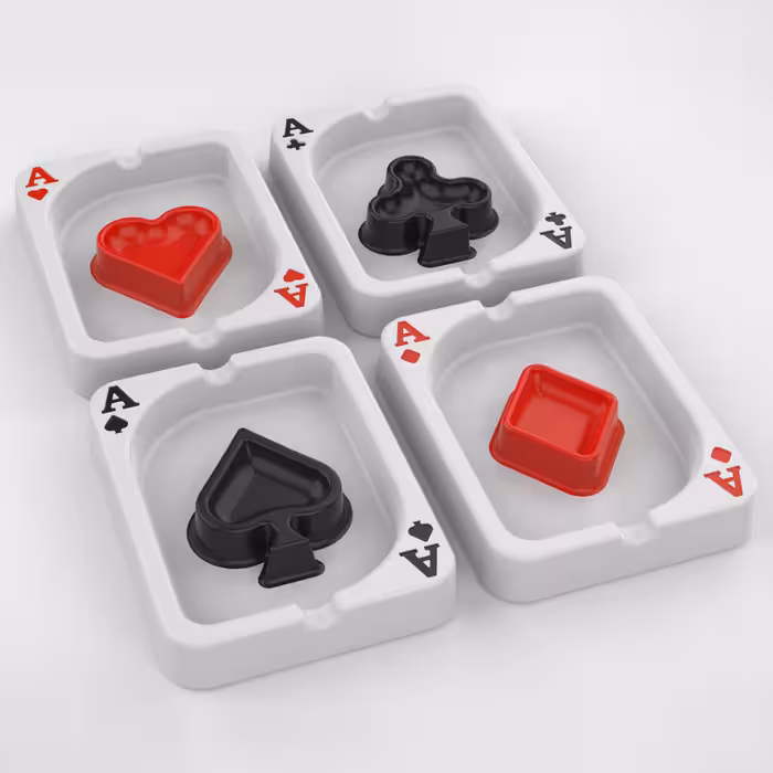 مدل سه بعدی زیر سیگاری مدل پاسور(STL)