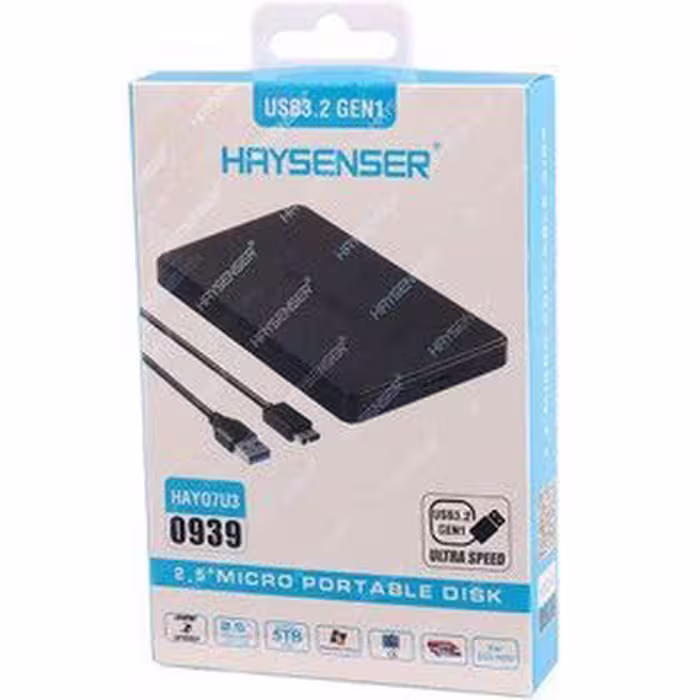 باکس هارد haysenser مدل usb3.2 سایز 2.5 اینچ