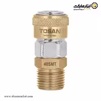 کوپلینگ مادگی اتوماتیک توسن 1/2 اینچ رزوه خارج مدل 40SMT