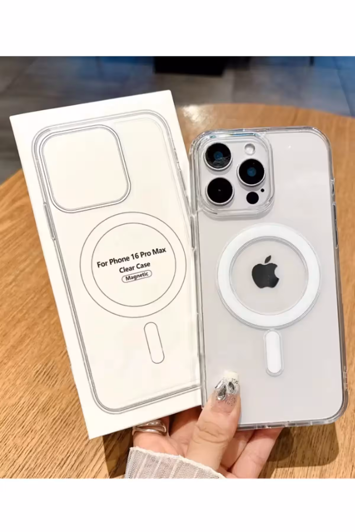 کاور شفاف آیفون 16 پرو مکس - 11701