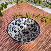 پیاله ماست و ترشی دنی هوم گل آبی