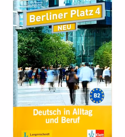 کتاب Berliner Platz Neu 4 برلینر پلاتز ( چاپ رنگی )