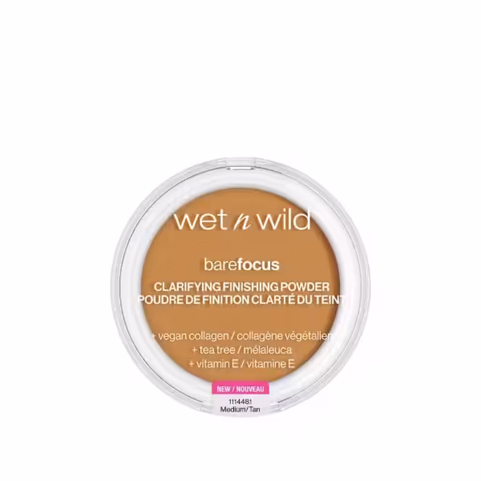 پودر تثبیت کننده آرایش وت اند وایلد مدل فشرده شده Bare Focus